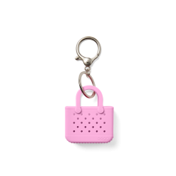 Tiny Tote Keychain - Pink Taffy